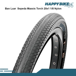 MAXXIS Ban Luar Sepeda Lipat Torch 20 x 1 1/8 Silkworm Nylon Bicycle Outer Tires MTB Folding Bike BMX