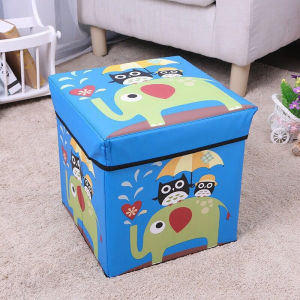 Animal Storage Box Bangku Organizer Multifungsi Kursi Lipat Organiser  Bisa Untuk Simpan Barang-Unique Home Store