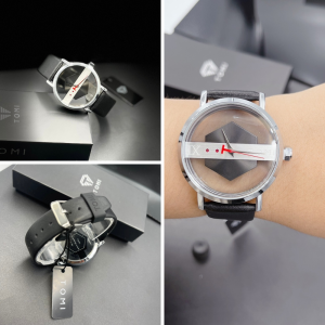 watchtime นาฬิกาข้อมือผู้ชาย TOMI แบรนด์แท้ กันน้ำ 100% สายหนัง หน้าปัด 40 มม. สไตล์นักธุรกิจหนุ่ม