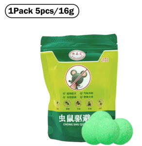 Rat Repellent Pills Plant Extracts (Chili / Lemon / Mint) 1 Pack 5pcs 1 Pack 10pcs Multipack for Home Long-Lasting Effectiveness Ready Stock Fast Shipping