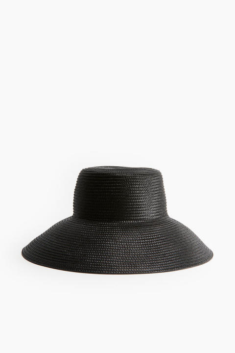 H&M - Sloping-brim straw hat | Lazada PH