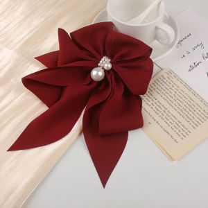 【Bestella✨COD】Korea Busur Busur Mutiara Rambut Klip Rambut Gadis Lucu Hairpin A
