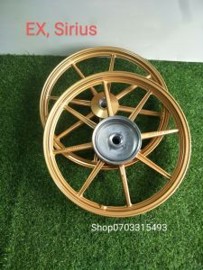 [HCM] CẶP BÁNH MÂM X1R GẮN EX 150 135 KÈM ĐĨA TRƯỚC ỐC 2 CANH NHÔM & FULL VỎ CAMEL HOẶC CHETA CÓ 3 MÀU ( TƯ VẤN SDT TRÊN HÌNH )