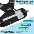 Wankeer Adjustable Weighted Vest for Women and Men, 4-10lb/11-20lb/21-30LB Adjustable Weighted Vest with Reflective Strip, Body Weight Vest for Walking, Running, Fitness, Strength Training. 