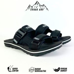 Eguar Sandal Gunung adventure Karet Empuk Terbaru Pria Wanita Kekinian Sendal Cowok Slop Selop