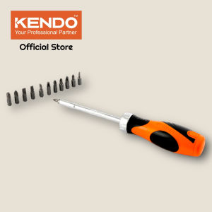 Kendo 14pcs Ratchet Screwdriver Bits Set