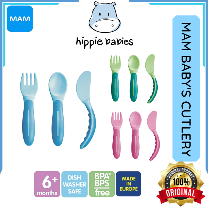 PandaEar Lot De 4 Cuillères Bébé Silicone Souple - Manche Large Ergonomique Pour Auto-Alimentation