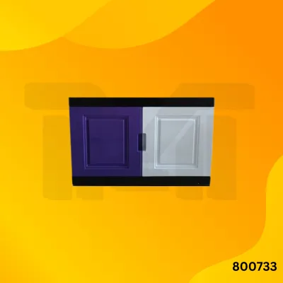 0001 EAGLE BRAND Storage Cabinet 123 Tier MIX COLOUR / Plastic Cabinet / kitchen cabinet/Almari/Almari Baju/ 3 Tiers Kiwi J100N DIY