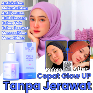 Mooi Pure Glow Serum Korea Ori Serum Glowing Wajah Untuk Flek Hitam Dan Bekas Jerawat Cepat Putih