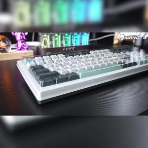 (HD1) Wolf Road T99 Customized mechanical Bluetooth keyboard hot-swappable for gaming e-sports and office use silent three-mode wireless keyboard