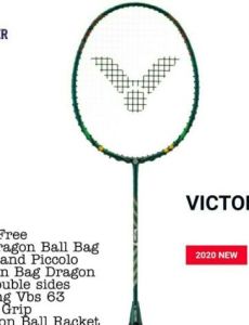 Raket VICTOR DRIVEX 9X HIGH TENSION: Kekuatan Tinggi & Struktur Ringan