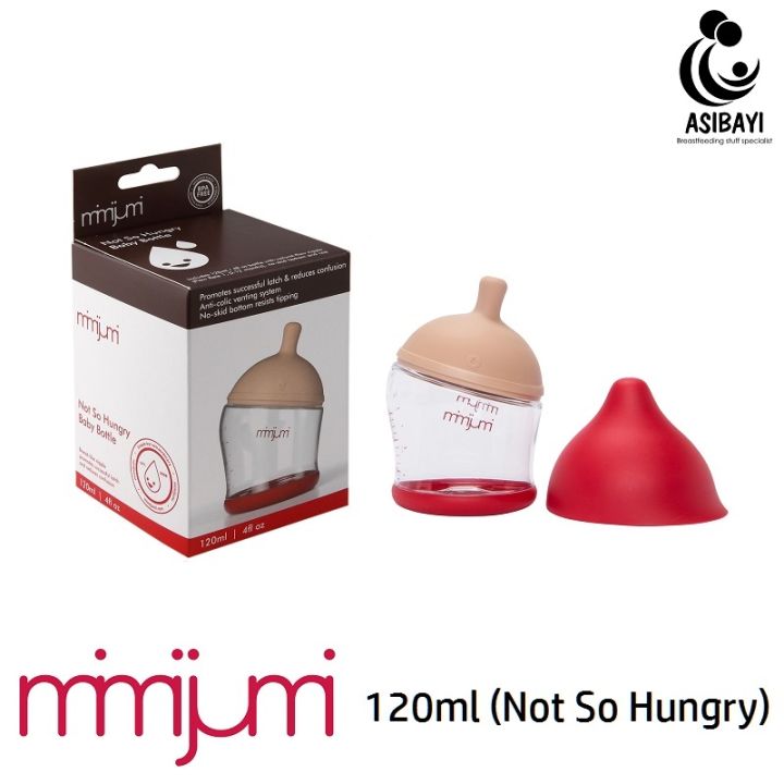 Mimijumi 120ml Not So Hungry Baby Bottle Botol Susu Bayi Mirip