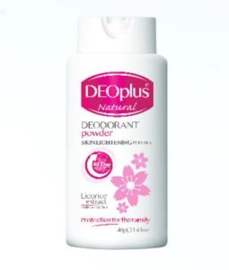 DEOPLUS Deodorant Powder w/ Licorice Extract 40g/80g