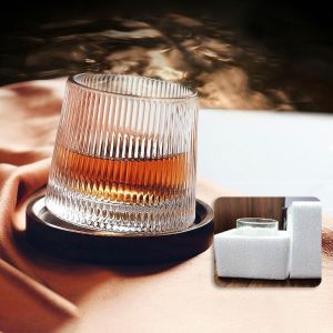 [HCM] Ly thủy tinh cốc thủy tinh cao cấp đế lồi phong cách bắc âu hiện đại -GL314