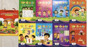 Sách - Bồi dưỡng phát triển trí tuệ dành cho trẻ 4-5 tuổi (túi 8 quyển)