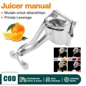 Alat Peras Buah Alat Peras Air Sari Juice Buah Praktis Cepat Manual Stainless Steel Penjepit Jeruk Buah Manual Pemeras Jeruk Lemon