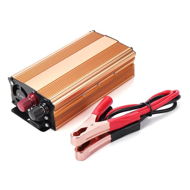 DC 24V To AC 220v LED 3000W Pure Sine Wave Power Inverter Reverse ...