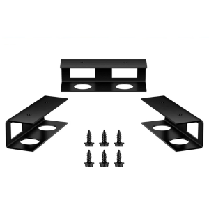 Durable Metal Laptop Holder Sturdy Under Desk Table Mount Space Saving Design for Laptop Keyboard Long lasting