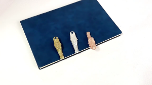 Unique Alligator Bookmarks Clip With Antique Effect For Paper Organization Gifting Metal Journal Paper Clip