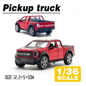 LEO 1:36 Ford Raptor F150 Diecast Model Car Alloy Cars Toys Collection Gift For Kids Boy Girl