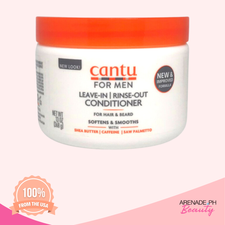 Cantu Shea Butter Mens Collection Leave In Conditioner Intense Moisture 13 Oz 370g Lazada Ph 9912