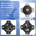 GP77886 Mixer Cap and GP 500520   Pressure Balancing Unit Assembly Compatible with Kohler K-15701-K and K-15700-K mixing valve. 