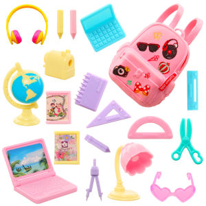 Kawaii Miniature Dollhouse Accessories For Barbie DIY Children Game