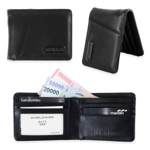 RCKLS.LTD Dompet lipat River Black pria Distro