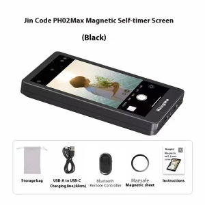 KINGMA VL-PH02 MAX Vlog Screen รุ่นอัพเกรด จอมอนิเตอร์สำหรับเซลฟี่ สําหรับ Phone Vlog Selfie Monitor Screen