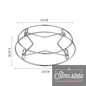 [Chọn size] Đế inox lót nồi xoong chảo loại lớn  có thể sử dụng 2 mặt tiện lợi làm vỉ hấp LDD1-LnoiInox
