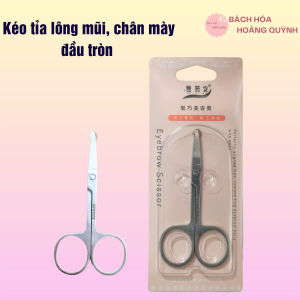 Kéo cắt tỉa lông mi mày lông mũi đầu tròn siêu bén