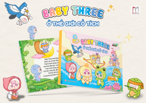 Sách Tô Màu - Baby Three Ở Thế Giới Cổ Tích