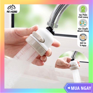 Đầu Vòi Tăng Áp 5CM Xoay 360 Độ ANHOME Với 3 Chế Độ Chảy Thông Minh
