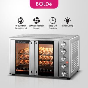 BOLDe Baking Oven Dual Arc 120 liter (Baking Oven) Double Door
