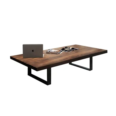 AUREO [Customizable] R Nordic Solid Wood Coffee Table Small Apartment Living Room Table American Creative Solid Wood Coffee Table Living Room Coffee Table