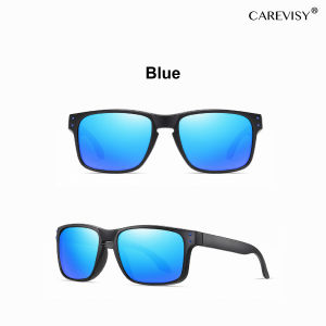 CAREVISY Rectangle Polarized Sunglasses UV400 Protection Anti Glare Driving Fishing Outdoor Activities Sunglasses for Adults Men Women