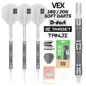 TARGET SOFT TIP DARTS - 18G/20G VEX 11 90% TUNGSTEN SOFT DART