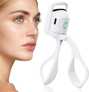 Lozzby Long Lasting Eyelashes Curler USB Electric Recghargeable Eyelash Curler Quick Heating Natural