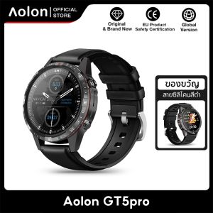 Aolon GT5 Pro มีฟังก์ชันการตรวจสุขภาพ การโทรผ่านบลูทูธกันน้ำ และการรับข้อมูล นาฬิกาอัจฉริยะปี 2025 มีเข็มทิศใหม่ มากกว่า 100 โหมดการออกกำลังกาย นาฬิกาวิ่ง Pria Pace และปรับแต่งหน้าปัดได้ รองรับการชำระเงินปลายทาง
