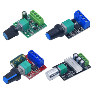 Precise PWM Motor Speed Controller With LED Dimming Function For DIY Projects And Robotics