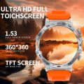 LIGE Bluetooth Call Smart Watch Men Full Touch Screen Sports Fitness Watch IP68 Waterproof for Android iOS + Box. 