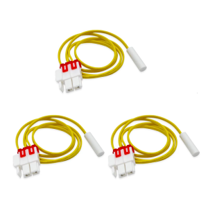 Set of 3 Refrigerator Temperature Sensor 75cm Defrost Function Probe Refrigerator Sensor Efficient Appliance Accessories