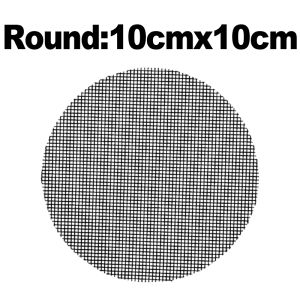 【Hibeautylife】10/100x Flower Pot Hole Mesh Pad Round Square Rectangle Drainage Screen Grid Mat Prevent Soil Loss Household Gardening Tools