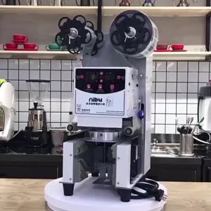 110V/220V Fully Automatic Inligent Cup Sealer Cup Sealing Machine For Milk Tea Boba Shop