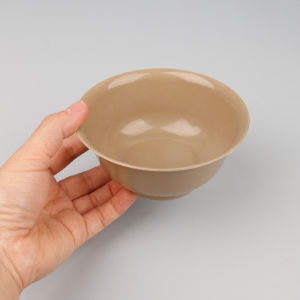 10Pcs Wheat Straw Bowl Eco-friendly Disposable Bowl Thickened Food Grade Soup Bowl Rice Bowl for Party