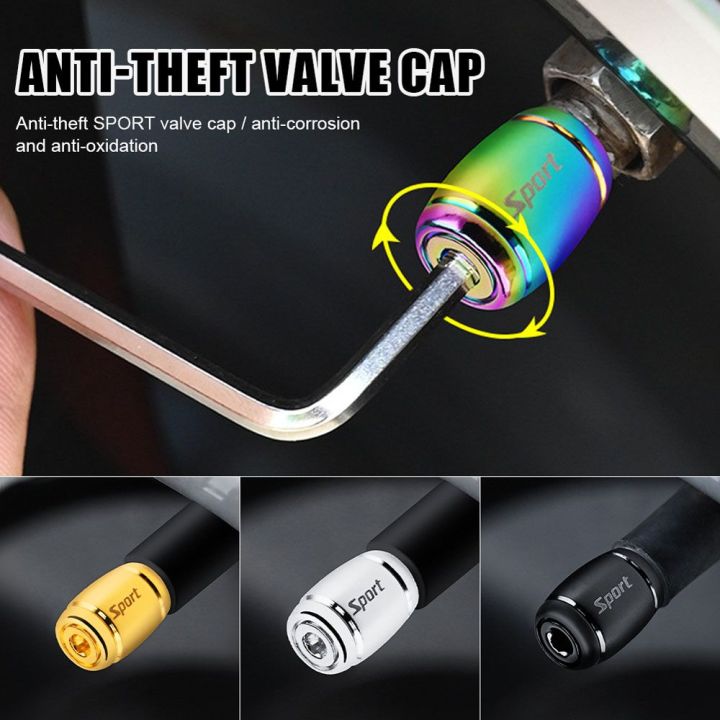 RTEUY Durable Trucks Airdust Valve Caps Zinc Alloy Motorcycle