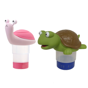 เครื่องจ่ายคลอรีนแบบลอยตัวความจุมากสระว่ายน้ำเครื่องจ่ายสารเคมีแบบลอยสำหรับทำความสะอาดสระว่ายน้ำและอ่างน้ำร้อน