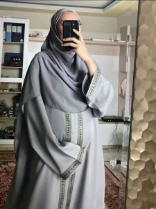 ABAYA MADINA ARABIC STYLE DRESS gamis renda bordir terbaru