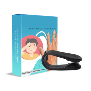 Shiatsu Clip đau nửa đầu Relief Clip làm giảm sự khó chịu về thể chất hổ mát xa điểm clip cho nam nữ
