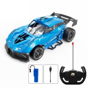 BANZU App Control RC Metal Car Toys Lighting Function Dual Mode RC Models Car Vehicle Model Rechargeable Radio-controlled Car Boys Toys